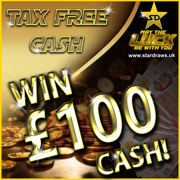 WK15 – Win Yourself £100 TAX-FREE CASH PRIZE! (Odds:1:100)