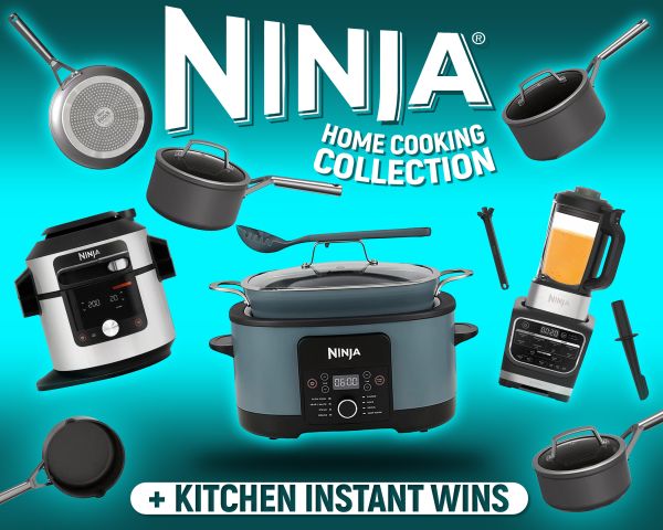 THE NINJA HOME COOKING COLLECTION!