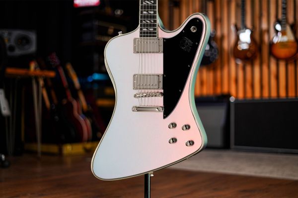 Epiphone Firebird Custom Futura Quicksilver Shift