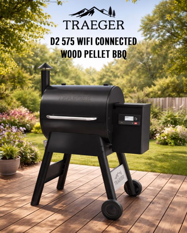 Traeger D2 575 Wifi Connected Wood Pellet BBQ