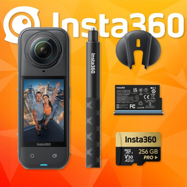 Insta360 X5 Action Camera Starter Bundle