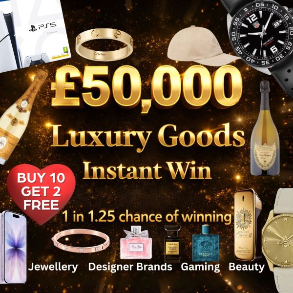£50,000 LUXURY INSTANT WIN