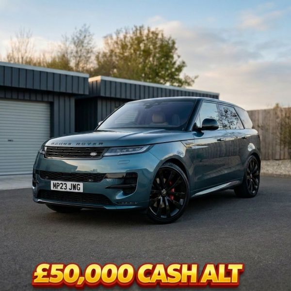 Win This Stunning 2023 Range Rover Sport D300 Dynamic SE or £50,000 Tax-Free Cash