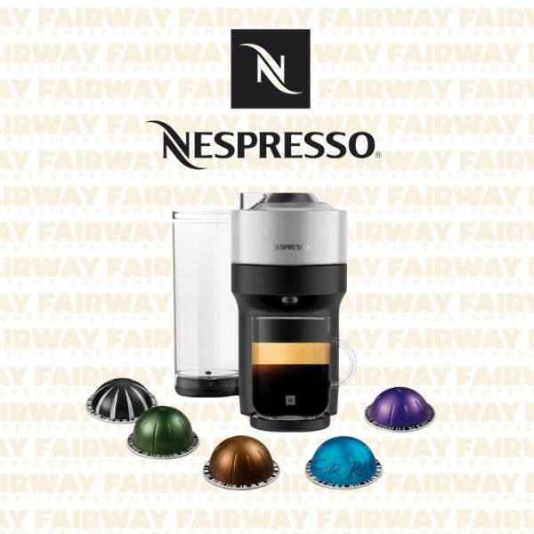 WIN a Nespresso Vertuo Pop Barista Bundle De’Longhi Coffee Machine!