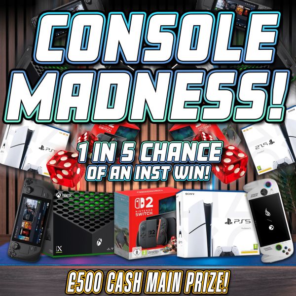 CONSOLE MADNESS – 1 IN 5 CHANCE OF A WIN #4