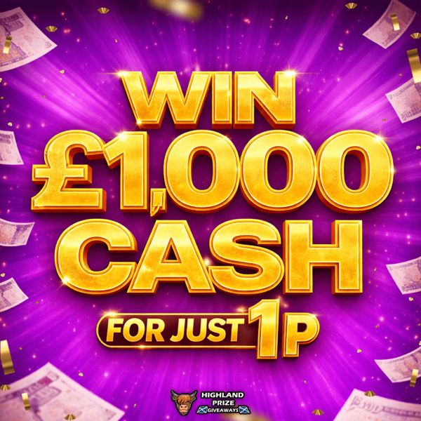 £1,000 CASH FOR JUST 1P