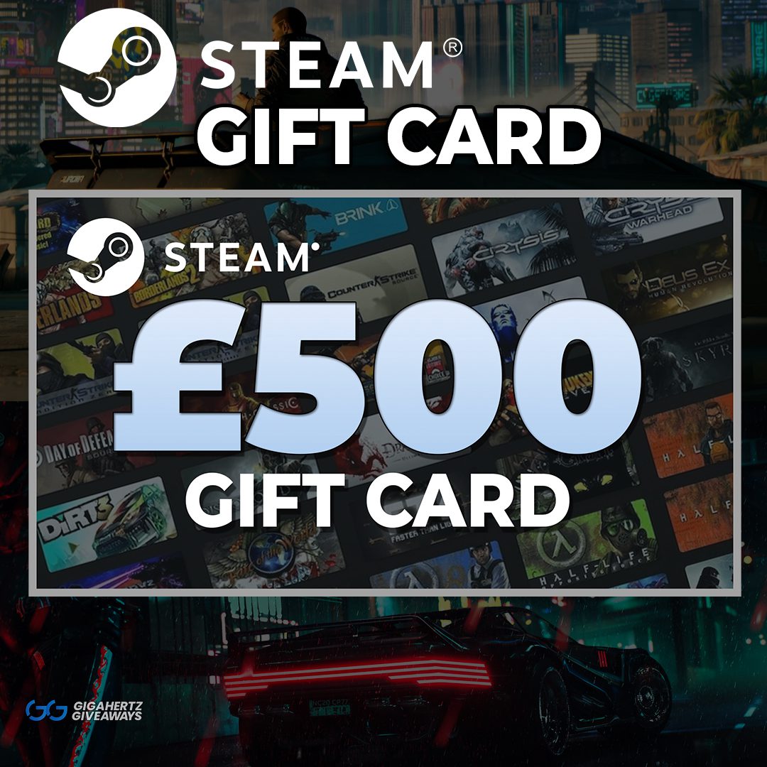 £500 Steam Gift Card