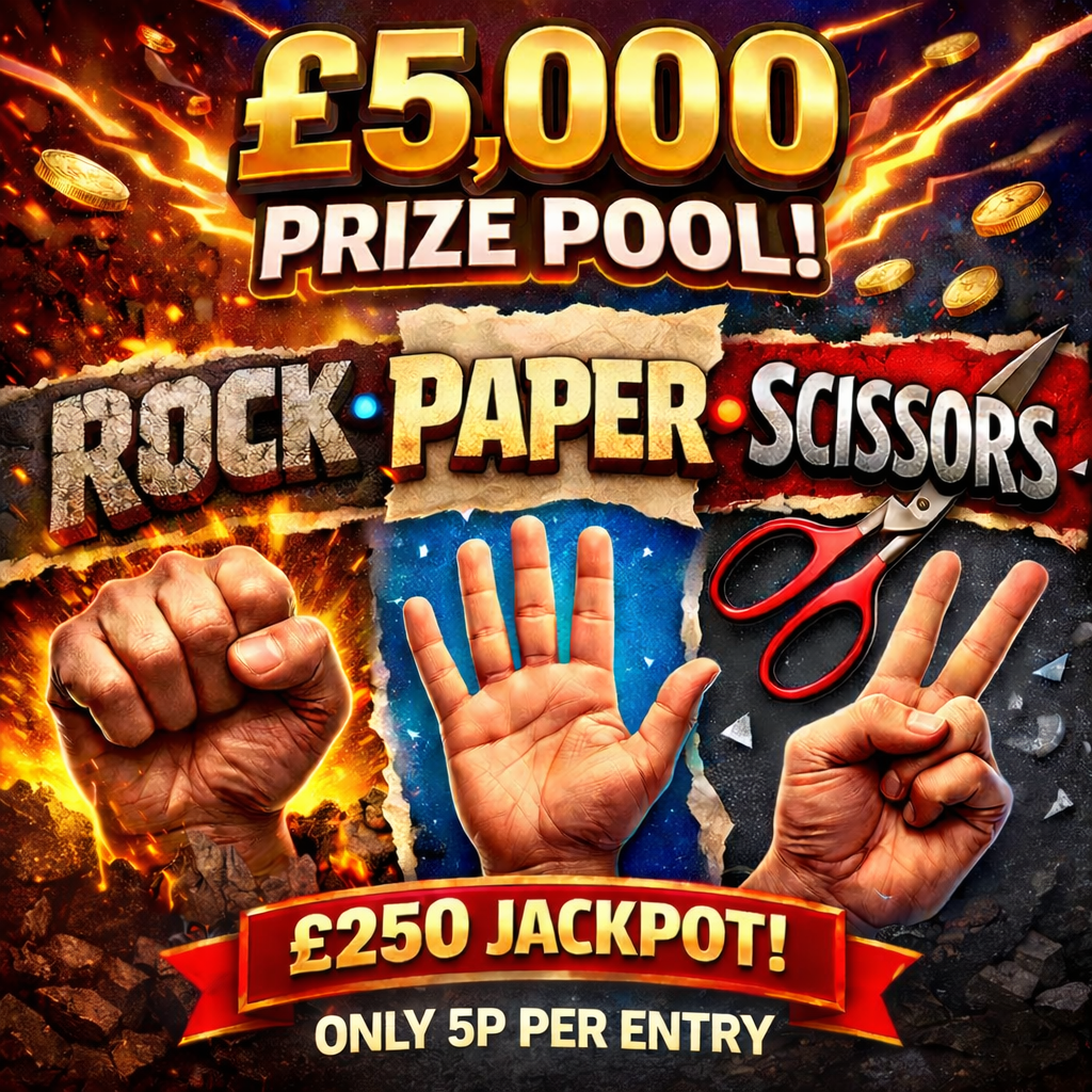 ROCK, PAPER, SCISSORS, SHOOT!