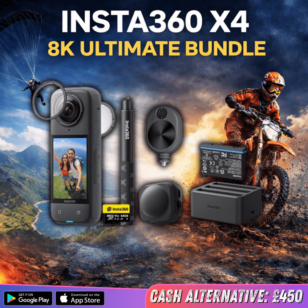 INSTA360 X4 8K ULTIMATE BUNDLE