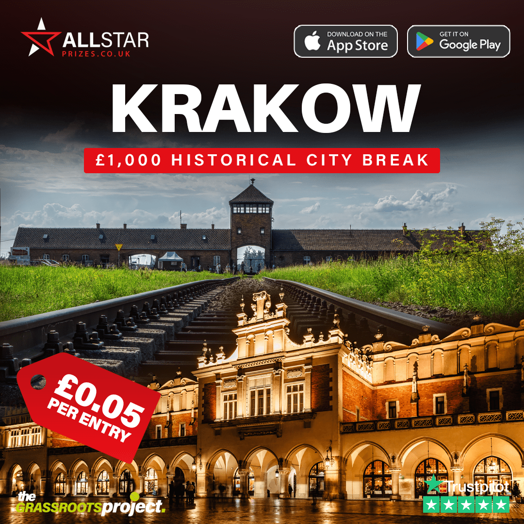 £1,000 Kraków City Break