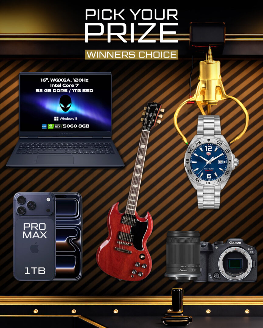 Paragon Pick Your Prize 5 Options 2