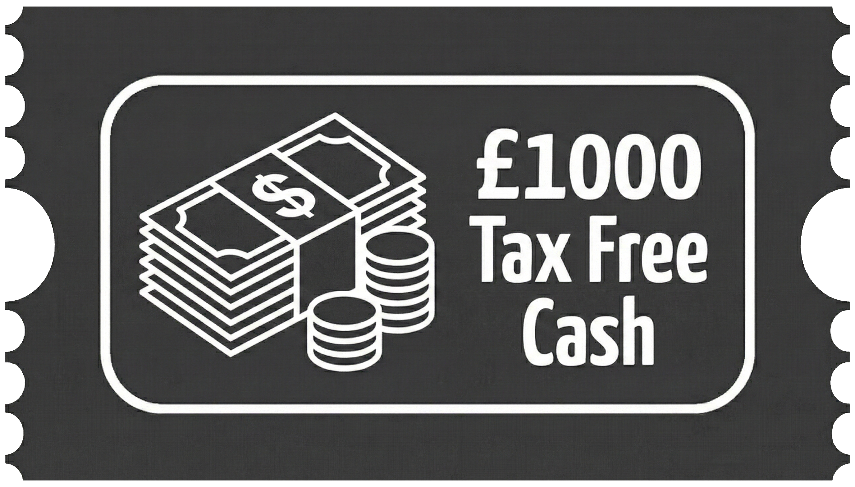 £1000 Prize Draw Ticket