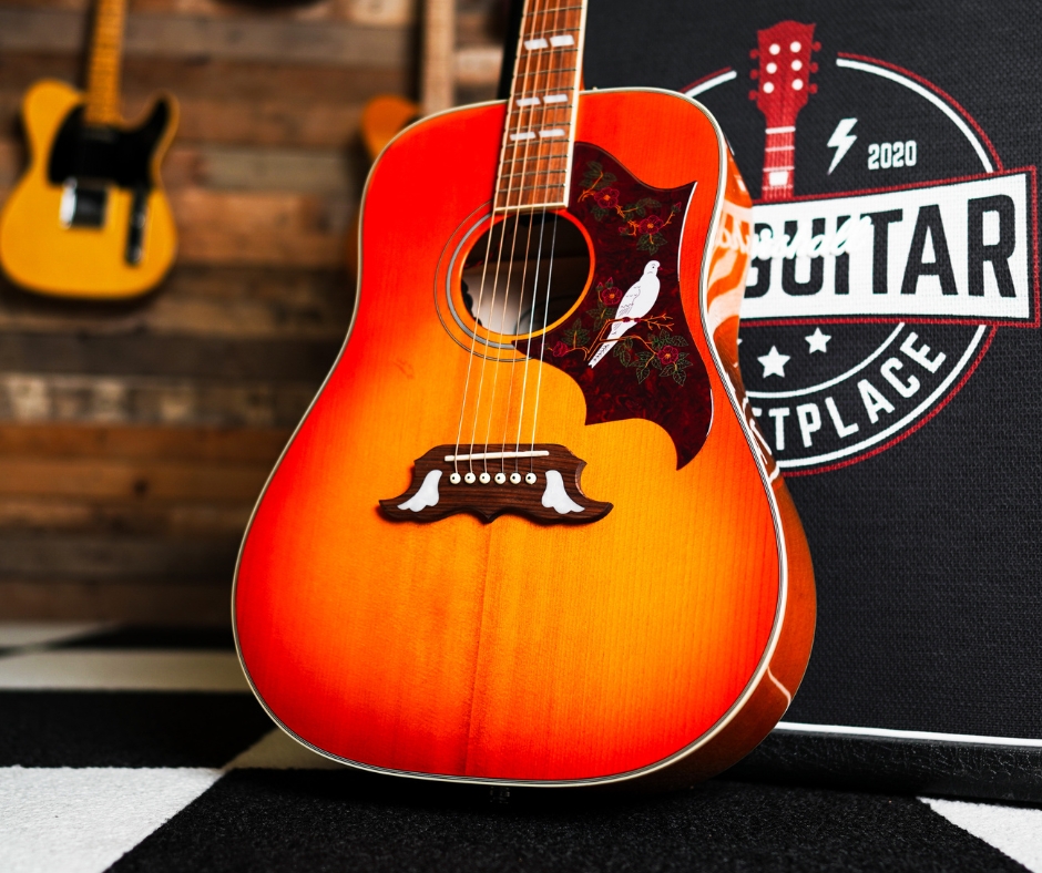 Epiphone Dove Studio in Violinburst