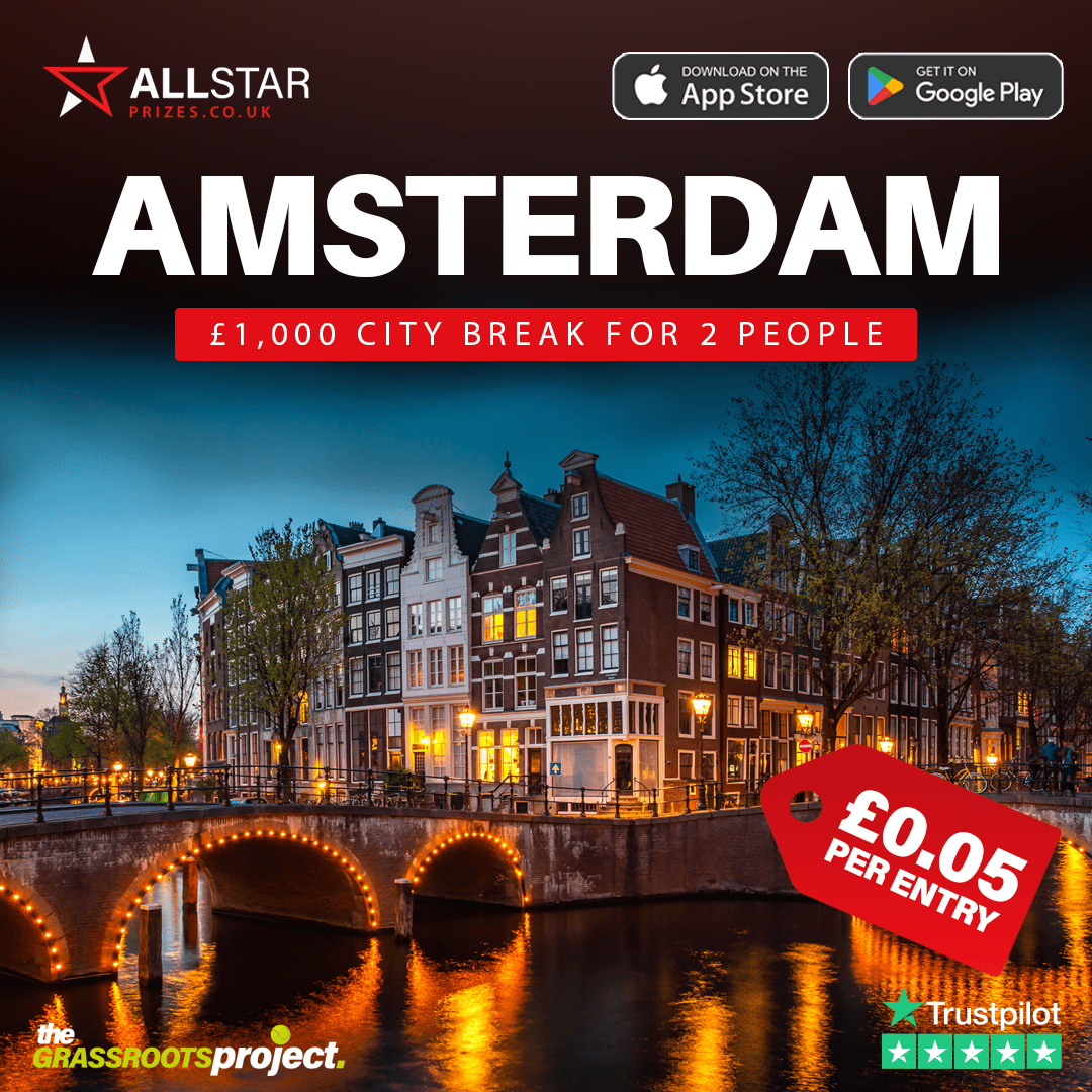 £1,000 Amsterdam City Break