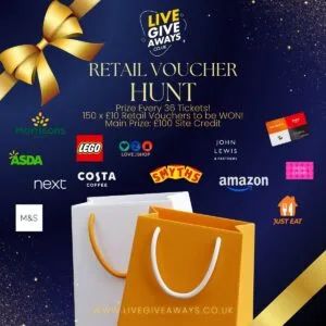 🛍️ Retail Voucher Hunt – Prize Every 36 Tickets!