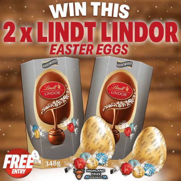 2 X LINDT LINDOR EASTER EGGS
