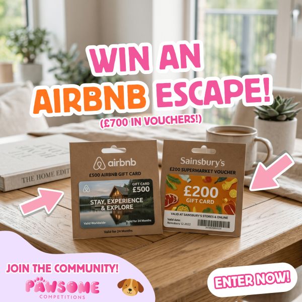 WIN An AirBnb Escape – £700 in VOUCHERS 🏠
