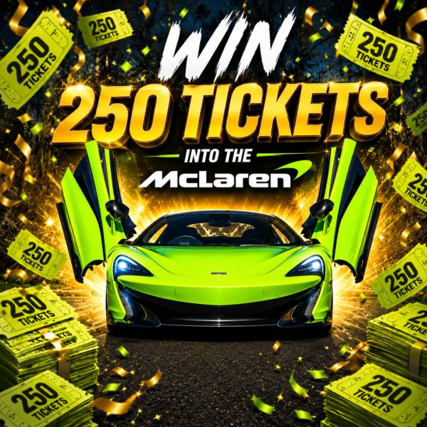 Win 250 Tickets into the McLaren