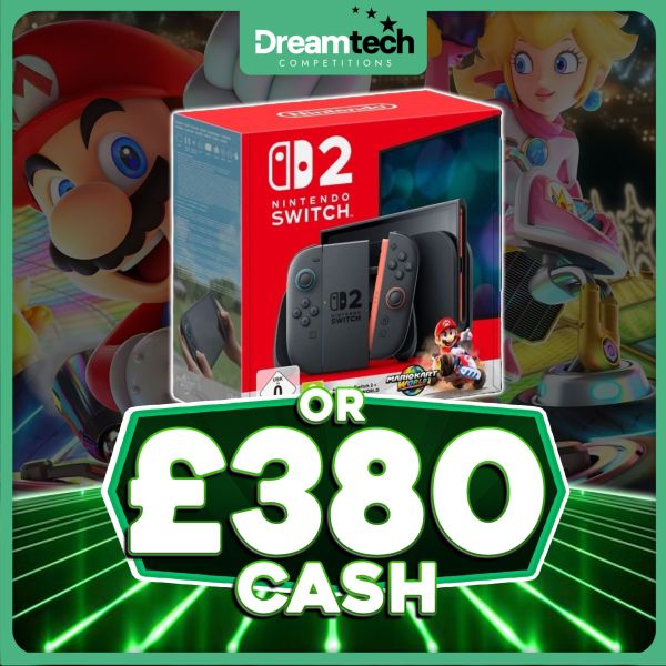 WIN a Nintendo Switch 2 Mario For Just 4p!