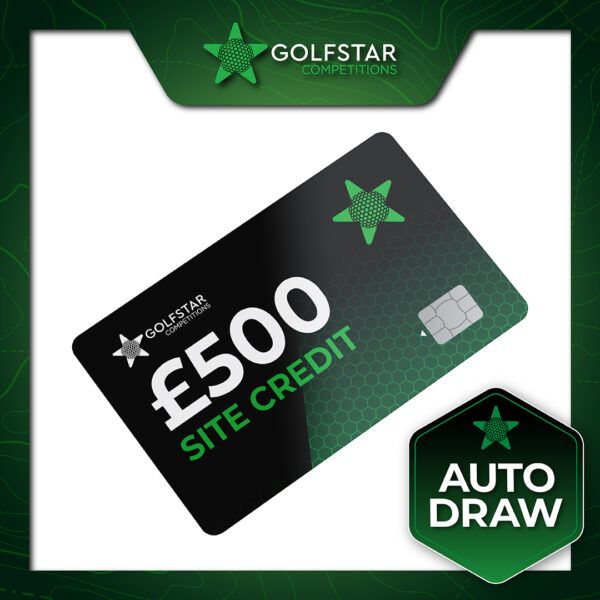 AUTO-DRAW: WIN £500 GOLFSTAR COMPETITIONS SITE CREDIT #220