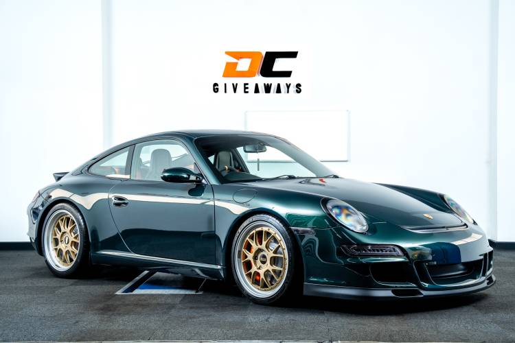 Win this Jet Green Porsche 997 C2S u0026 £2,000