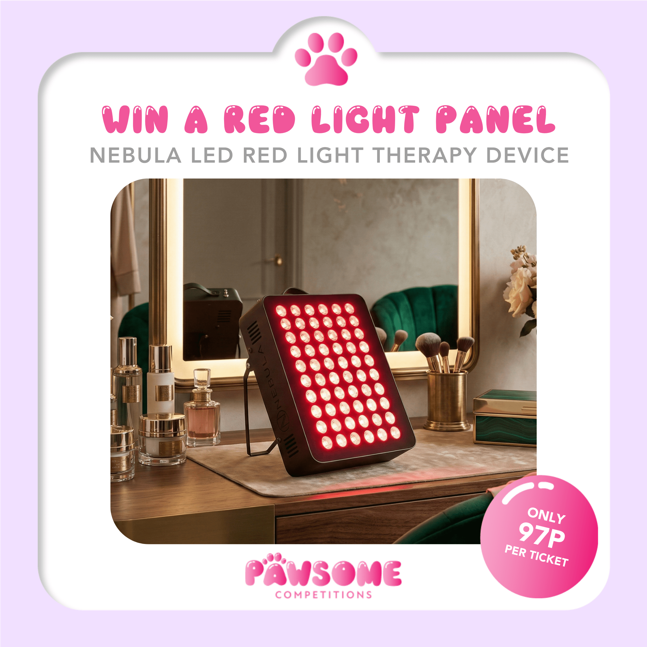 WIN A Red Light Therapy Panel 🚨