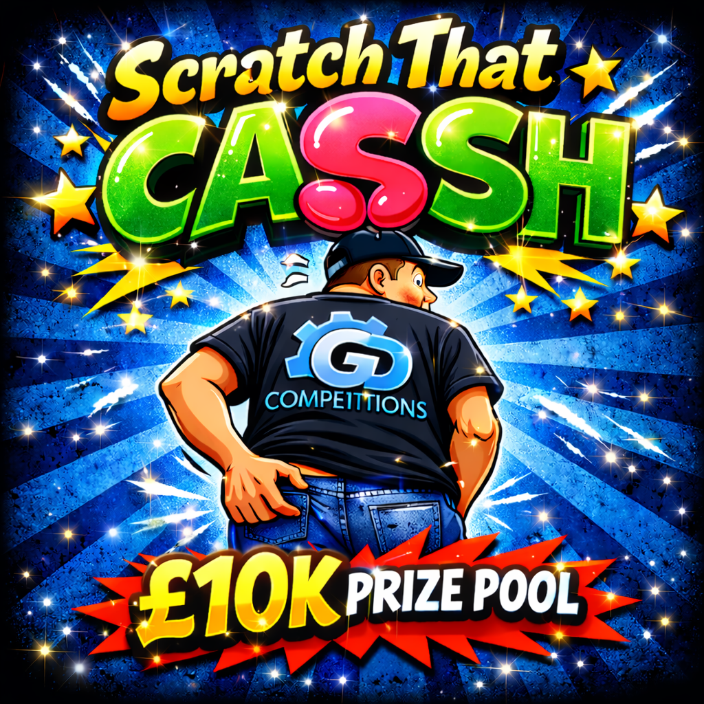 £10,000 Scratch To Win – £1K Jackpot