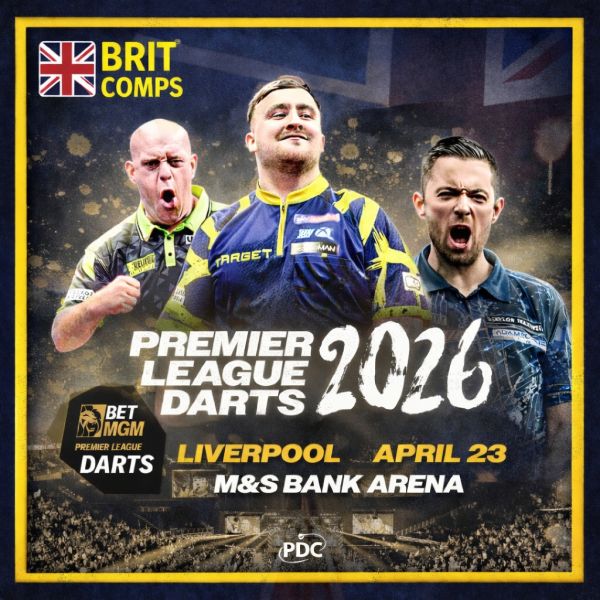 🎯 Premier League Darts Liverpool – VIP Hospitality & Hotel Stay (FOR TWO) 🎯