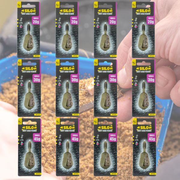 BRAND NEW – Nufish Small Silo Feeder Bundle – AUTO DRAW