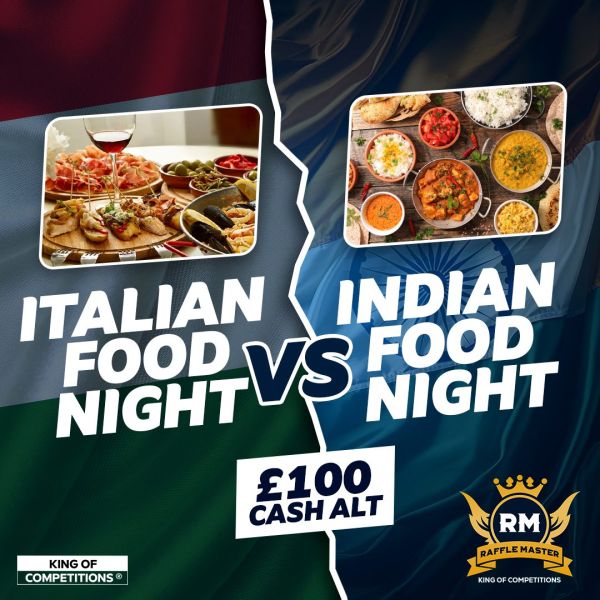 £150 Italian Vs Ruby Murray Food Night Voucher Or Take £100 Cash Alternative