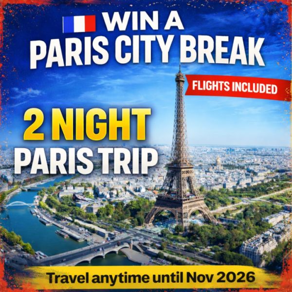 🇫🇷 WIN a 2-Night Paris City Break! 🇫🇷
