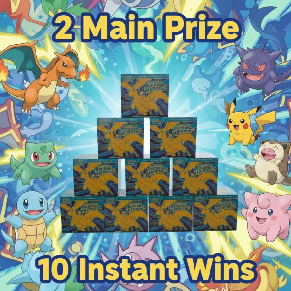 12 x Pokemon Ascended Heroes Elite Trainer Box – Rare and rising in value!!!