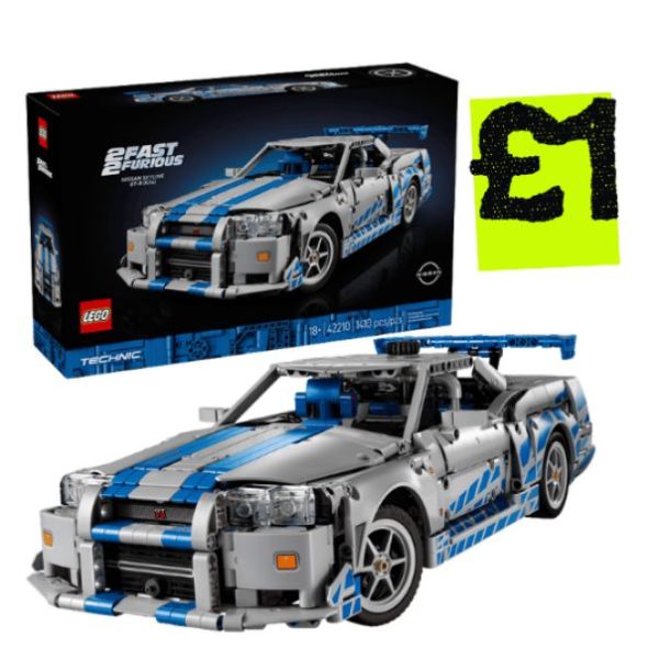 2 Fast 2 Furious Nissan Skyline GT-R (R34) Car