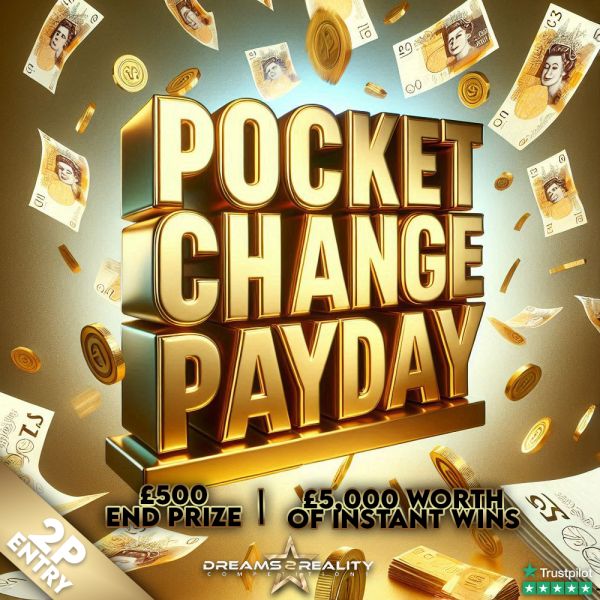 Pocket Change Payday | 159 Prizes To Be Won!