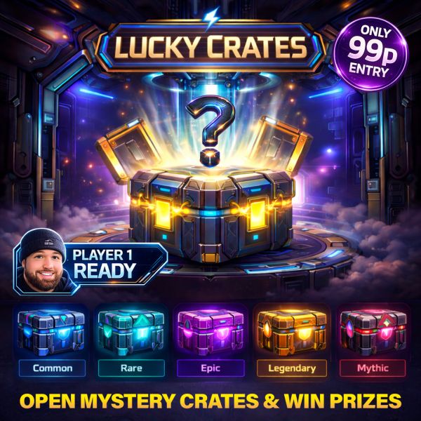 Lucky Crates – Open Mystery Crates & Win Prizes Instantly