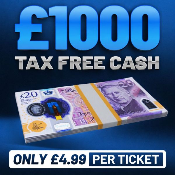 💸 WIN £1,000 TAX-FREE CASH… OUR BEST ODDS YET! 💸