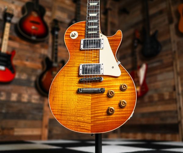 Gibson Custom Shop 1959 Les Paul Standard Reissue VOS Hand-Selected Top in Dirty Lemon