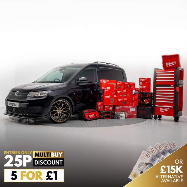 2023 Volkswagen Caddy & 32 Piece Milwaukee Bundle