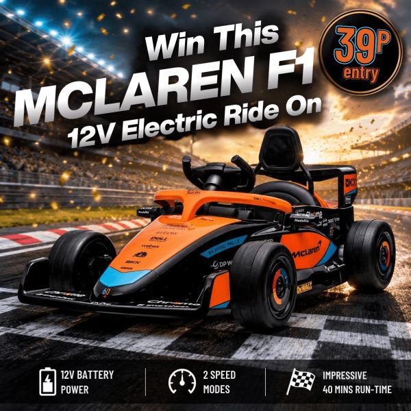 McLaren F1 Car 12V Electric Ride On