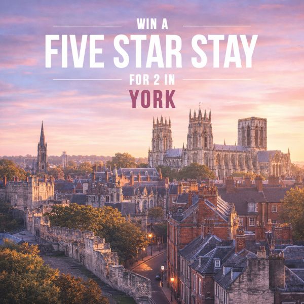 2 Night 5★ York Getaway for 2