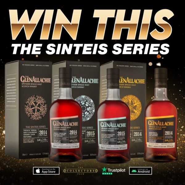 WIN THE FULL SENTEIS SERIES FROM THE GLENALLACHIE! 3 BOTTLE PRIZE!