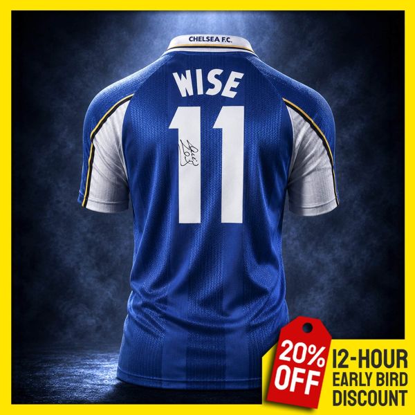 Dennis Wise Signed Chelsea Shirt!