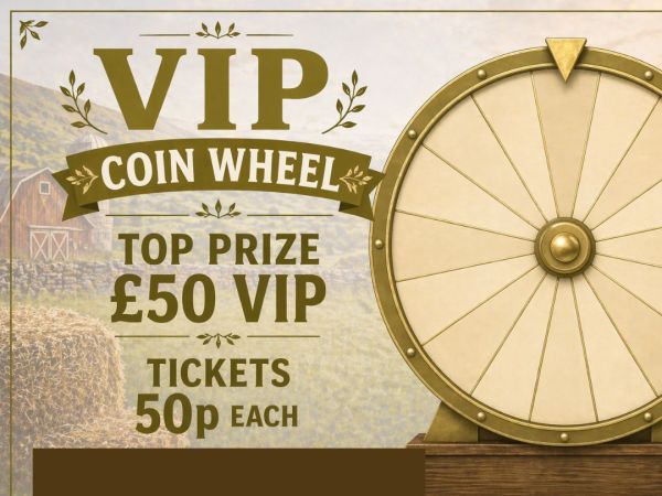 The VIP Coin wheel