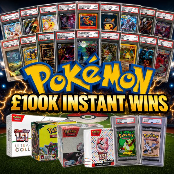 POKEMON INSTANT WIN – £100K OF PRIZES TO BE WON!