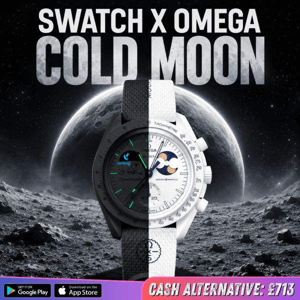 SWATCH X OMEGA COLD MOON