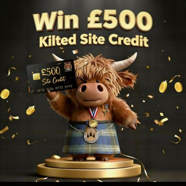 Incredible Odds £500 Kilted Site Credit