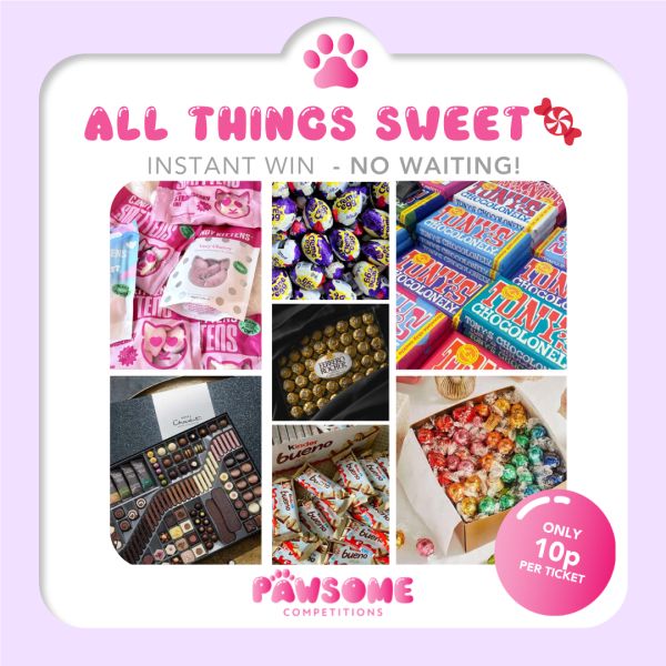 INSTANT WIN – ALL THINGS SWEET 🍫🍬
