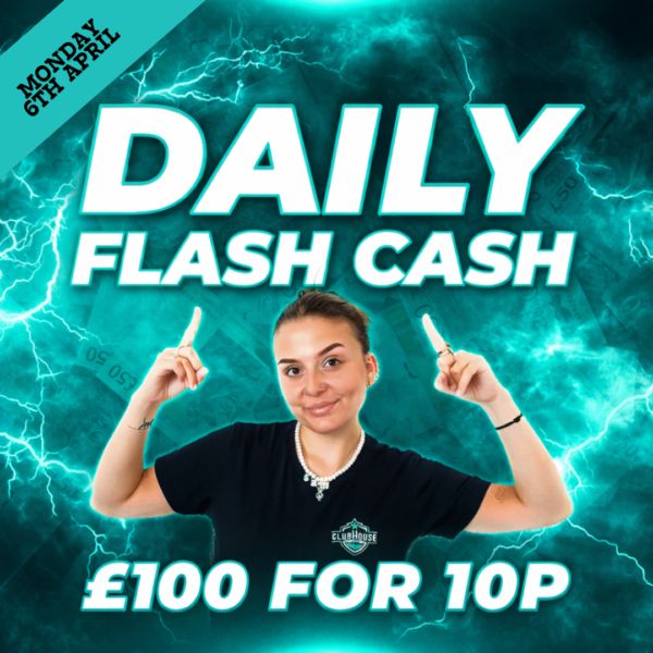 *AUTODRAW* Monday 6th April - £100 Flash Cash