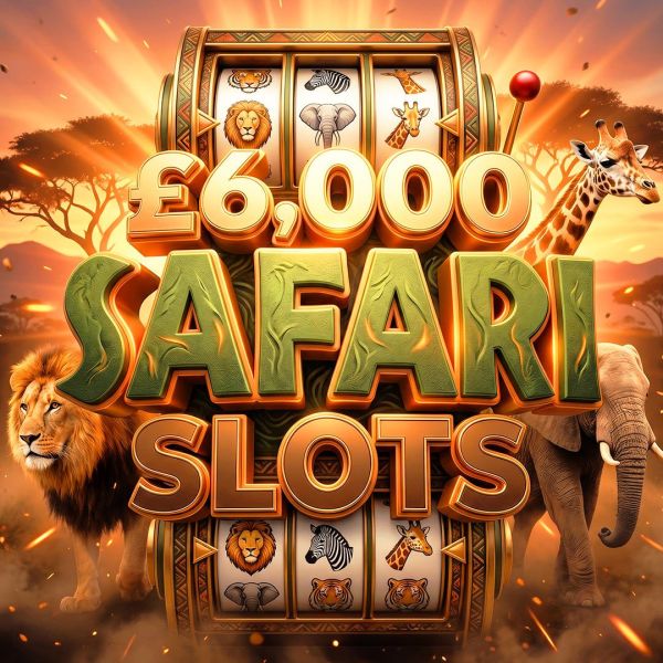 £6000 SAFARI SLOTS – £250 END PRIZE