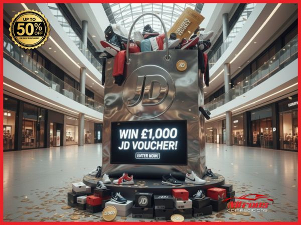 £1,000 JD VOUCHER [Draw April 24th]